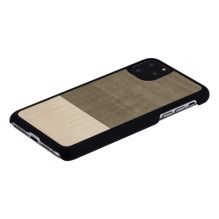 MAN&amp;WOOD išmaniojo telefono dėklas iPhone 11 Pro Max einstein juodas