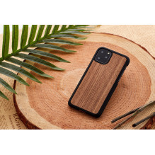 MAN&amp;WOOD SmartPhone case iPhone 11 Pro Max black walnut black