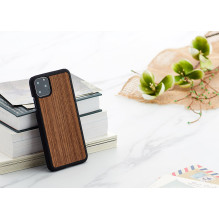 MAN&amp;WOOD SmartPhone case iPhone 11 Pro Max black walnut black