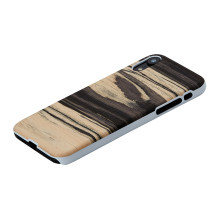MAN&WOOD išmaniojo telefono dėklas iPhone XR baltas juodmedžio baltas MAN&WOOD išmaniojo telefono dėklas iPhone XR baltas juodmedžio baltas