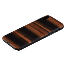 MAN&WOOD išmaniojo telefono dėklas iPhone XR juodmedžio juodas MAN&WOOD išmaniojo telefono dėklas iPhone XR juodmedžio juodas