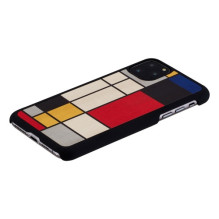 MAN&amp;WOOD SmartPhone case iPhone 11 Pro Max mondrian wood black