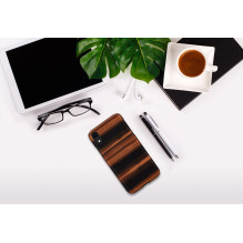 MAN&amp;WOOD SmartPhone case iPhone XR ebony black