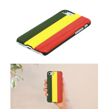 MAN&amp;WOOD išmaniojo telefono dėklas iPhone XR reggae juodas