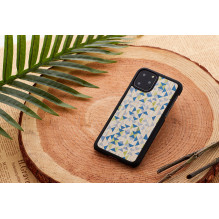 MAN&amp;WOOD SmartPhone case iPhone 11 Pro Max blue triangle black
