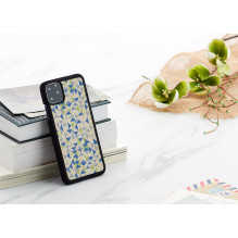 MAN&amp;WOOD SmartPhone case iPhone 11 Pro Max blue triangle black