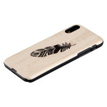 MAN&amp;WOOD SmartPhone case iPhone XR indian black