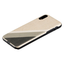 MAN&amp;WOOD SmartPhone case iPhone XR gray suit black