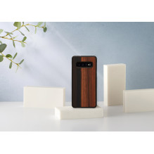 MAN&amp;WOOD SmartPhone case Galaxy S10 ebony black