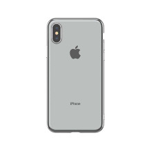 Devia Glitter minkštas dėklas (TPU) iPhone XS Max (6.5) sidabrinis