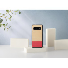 MAN&amp;WOOD SmartPhone case Galaxy S10 miss match black