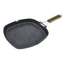 Jata GMA28 28x28cm medinė rankena