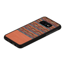 MAN&WOOD SmartPhone case Galaxy S10e browny check black MAN&WOOD SmartPhone case Galaxy S10e browny check black