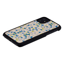 MAN&amp;WOOD SmartPhone case iPhone 11 blue triangle black
