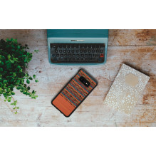 MAN&WOOD SmartPhone case Galaxy S10e browny check black MAN&WOOD SmartPhone case Galaxy S10e browny check black