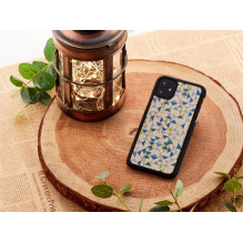 MAN&amp;WOOD SmartPhone case iPhone 11 blue triangle black