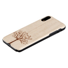 MAN&amp;WOOD SmartPhone case iPhone XR apple tree black