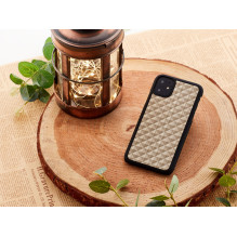 MAN&WOOD SmartPhone dėklas iPhone 11 šarvai juodi MAN&WOOD SmartPhone dėklas iPhone 11 šarvai juodi