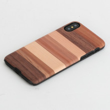 MAN&amp;WOOD SmartPhone case iPhone X / XS sabbia black