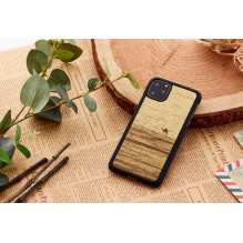 MAN&amp;WOOD SmartPhone dėklas iPhone 11 Pro terra juodas