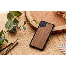 MAN&amp;WOOD SmartPhone case iPhone 11 Pro black walnut black