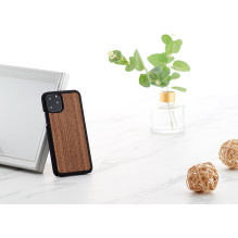 MAN&amp;WOOD SmartPhone case iPhone 11 Pro black walnut black