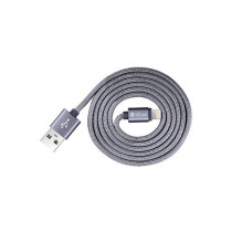 Devia Fashion Series Lightning laidas (MFi, 2.4A 1.2M) pilkas