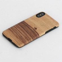 MAN&amp;WOOD SmartPhone case iPhone X / XS terra black