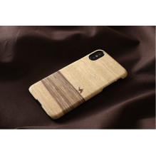 MAN&amp;WOOD SmartPhone case iPhone X / XS terra black