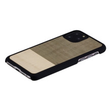 MAN&amp;WOOD išmaniojo telefono dėklas iPhone 11 Pro einstein juodas