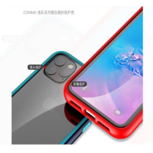 Comma Joy elegantiškas apsaugos nuo smūgių dėklas iPhone 11 Pro Max žalias