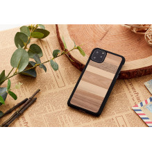 MAN&amp;WOOD SmartPhone dėklas iPhone 11 Pro sabbia juodas