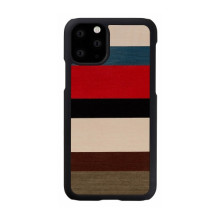 MAN&amp;WOOD SmartPhone dėklas iPhone 11 Pro corallina juodas