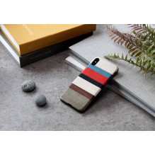 MAN&amp;WOOD SmartPhone case iPhone X / XS corallina white