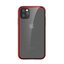 Comma Joy elegantiškas apsaugos nuo smūgio dėklas iPhone 11 Pro raudonas