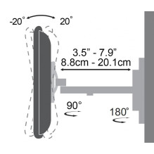 „Sbox LCD-441“ (23–55 / 30 kg / 400 x 400)