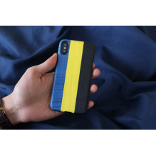 MAN&WOOD SmartPhone case iPhone X / XS dandy blue black MAN&WOOD SmartPhone case iPhone X / XS dandy blue black