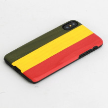 MAN&amp;WOOD SmartPhone case iPhone X / XS reggae black