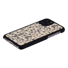 MAN&amp;WOOD išmaniojo telefono dėklas iPhone 11 Pro monofoninis trikampis juodas