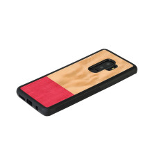 MAN&amp;WOOD išmaniojo telefono dėklas Galaxy S9 Plus miss match juodas