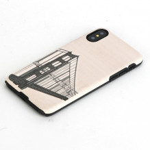 MAN&amp;WOOD SmartPhone case iPhone X / XS hand bridge black