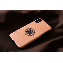 MAN&WOOD SmartPhone case iPhone X / XS compass black MAN&WOOD SmartPhone case iPhone X / XS compass black