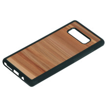 MAN&amp;WOOD išmaniojo telefono dėklas Galaxy Note 8 cappuccino juodas