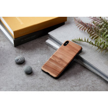 MAN&amp;WOOD SmartPhone case iPhone XS Max cappuccino black