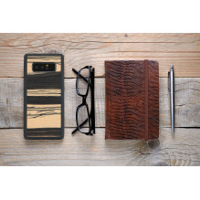 MAN&WOOD išmaniojo telefono dėklas Galaxy Note 8 baltas juodmedžio juodas MAN&WOOD išmaniojo telefono dėklas Galaxy Note 8 baltas juodmedžio juodas