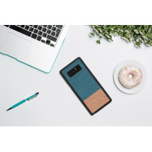 MAN&amp;WOOD išmaniojo telefono dėklas Galaxy Note 8 džinsinis juodas