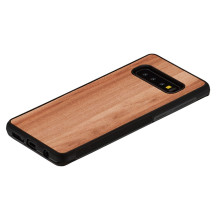 MAN&WOOD SmartPhone case Galaxy S10 cappuccino black MAN&WOOD SmartPhone case Galaxy S10 cappuccino black