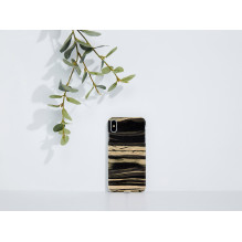 MAN&amp;WOOD išmaniojo telefono dėklas iPhone XS Max baltas juodmedžio baltas