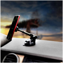 Tellur Phone Holder Magnetic, Suction Cup Mount, Adjustable, MUM, Black Tellur Phone Holder Magnetic, Suction Cup Mount, Adjustable, MUM, Black
