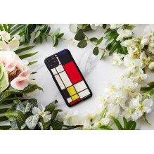 iKins SmartPhone case iPhone 11 Pro Max mondrian black iKins SmartPhone case iPhone 11 Pro Max mondrian black
